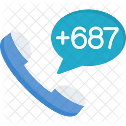New Caledonia Dial Code  Icon