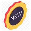 New Card New Voucher New Label Icône