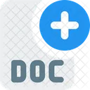 New Doc File Doc File Add Doc File Icon