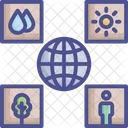 New Environment Earth Ecological Icon