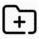 New Folder Storage Add Icon