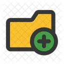 New Folder File Storage Document Icon