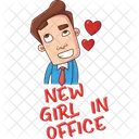 New Girl In Office  Icon