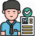New Hire Hire Hiring Employee Icon