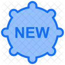 New Badge Sticker Icon