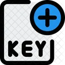 New Key File Key File Add Key File Icon