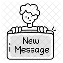 New Message Communication User Icon