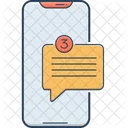 New Messages App Smartphone Communication Icon