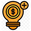New Money Idea Finance Idea Add More Idea Icon