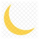 Moon Night Half Moon Icon