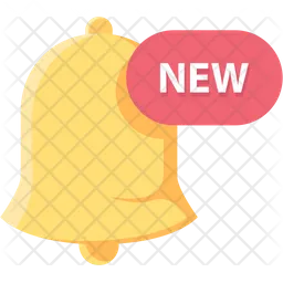New Notification Bell  Icon