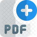 New Pdf File Pdf File Add Pdf File Icon