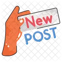 New Post Post Social Media Icon