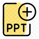 New Ppt File  Icon