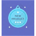 New Product Tag New Product Label New Product Sticker Icon
