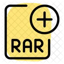 New Rar File Add Rar File Rar File Icon