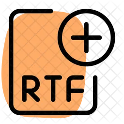 New Rtf File  Icon