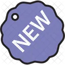 New Sticker Label New Icon