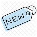 New Tag Color Shadow Thinline Icon Icon