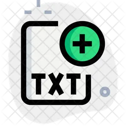 New Txt File  Icon