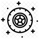 Wheel Vehicle Gear Icon
