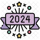 New Year Calendar 2024 Icon