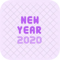 New Year 2020  Icon