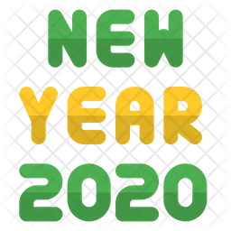 New Year 2020  Icon