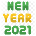 New Year 2021  Icon