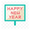 New Year New Year Board Party Icon