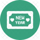 New year badge  Icon