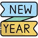 New Year Banner Happy New Year New Year Icon