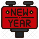 New Year Banner  Icon