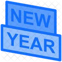 New Year Banner  Symbol