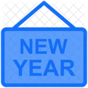 New Year Board  Icon