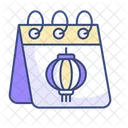 New year calendar  Icon