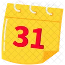 New Year Calendar  Icon