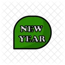 New Year Chat Happy New Year New Year Message Icon