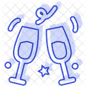 Newyear Cheers Celebration Icon