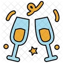 New Year Cheers  Icon