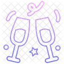 New Year Cheers  Icon