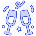 New Year Cheers  Icon