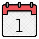 New Year Day New Day Calendar Icon