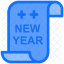 New Year Document  Icon