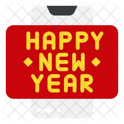 New Year Message  Icon