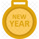 New Year Ribbon  Icon