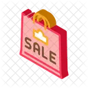Sale Paper Bag Icon