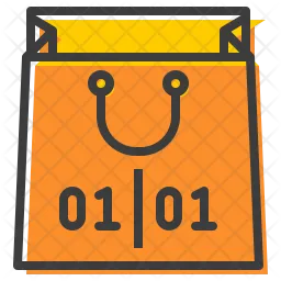 New-year shopping  Icon