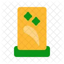 New Year Stand Banner Icon
