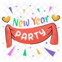 Happy New Year 2024 Icon